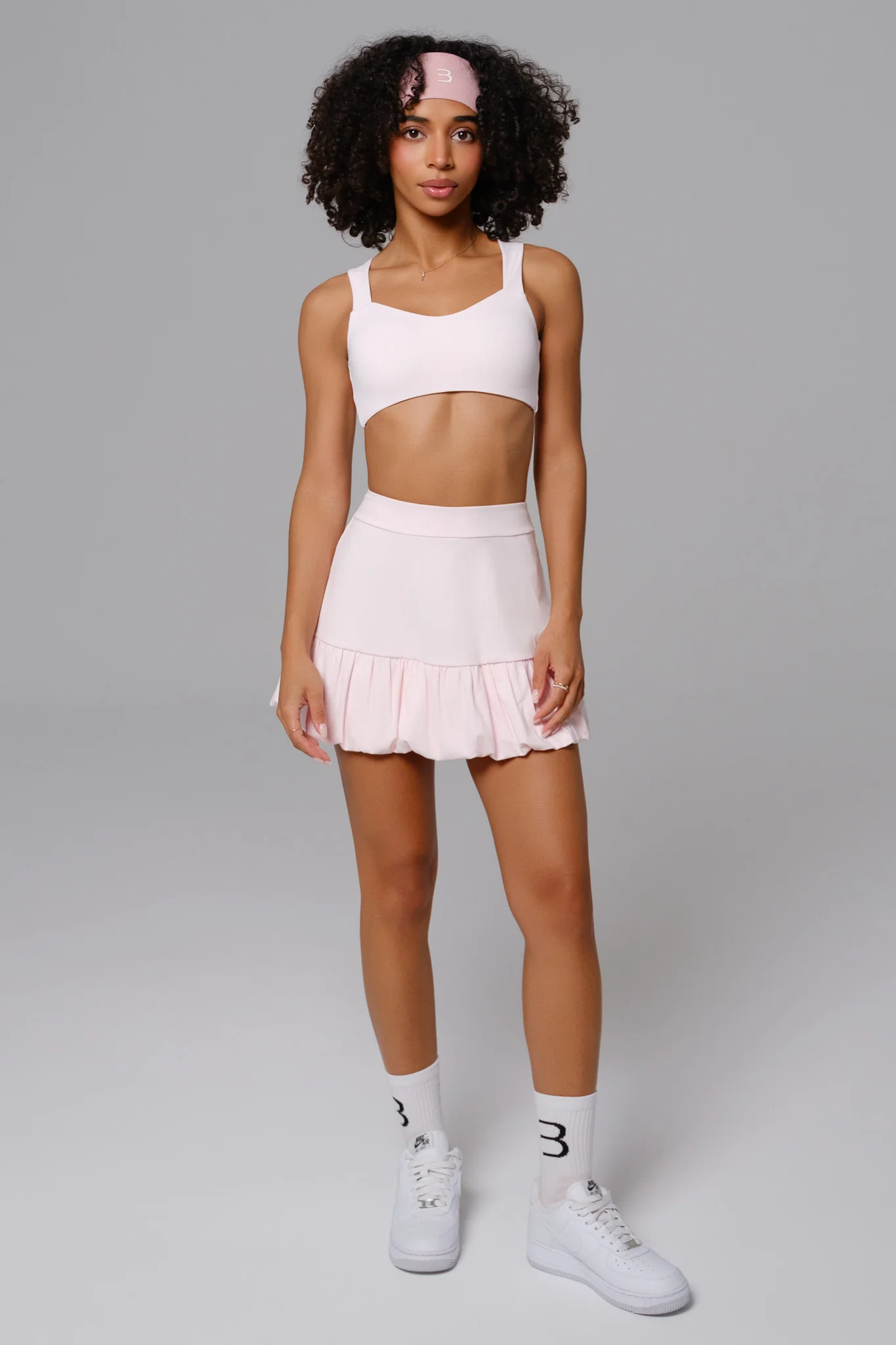 Maxine Sports Bra - Petal Pink (FINAL SALE) - Image 6