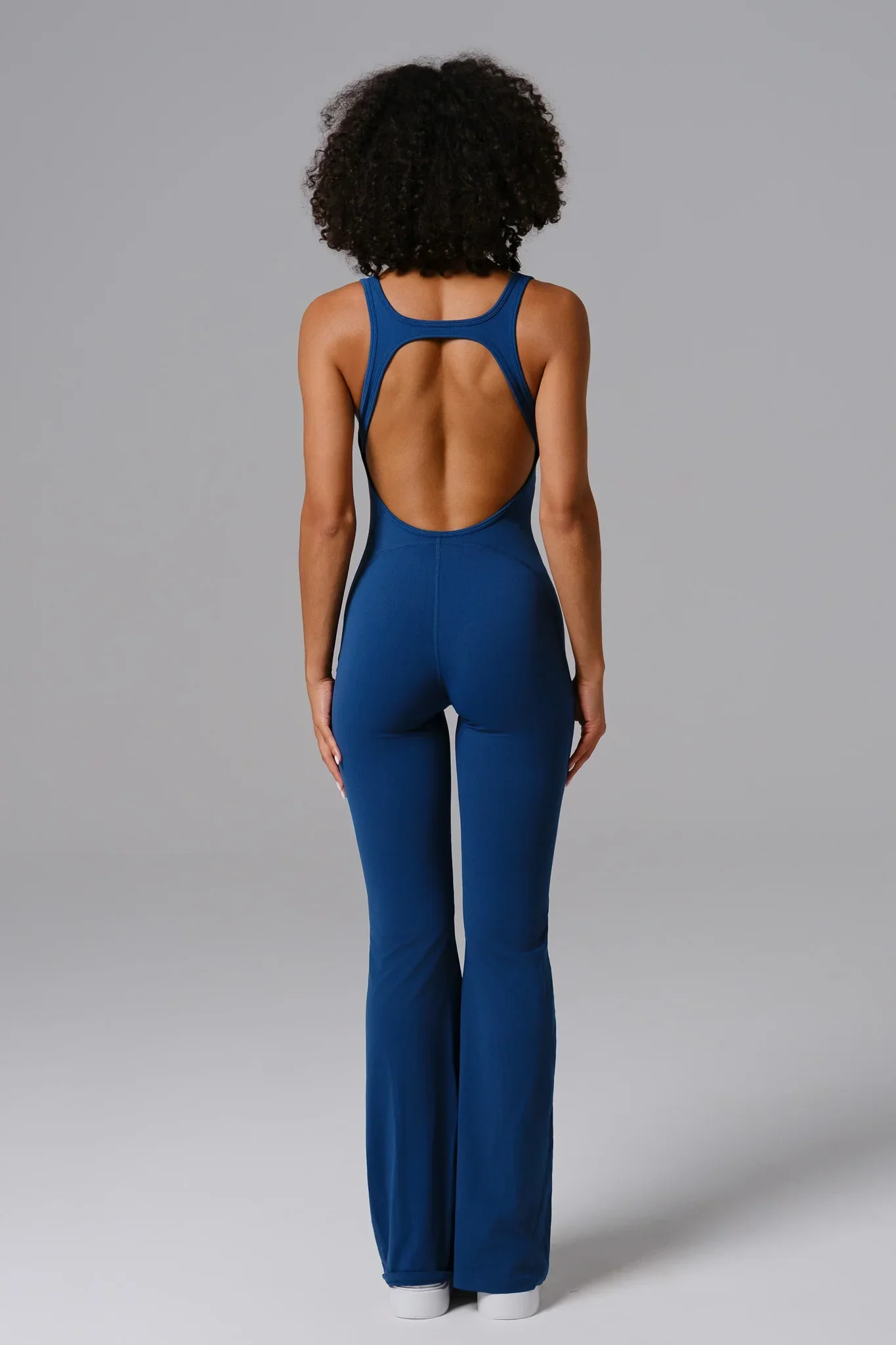 Maya Jumpsuit - Peacock Blue (FINAL SALE) - Image 4