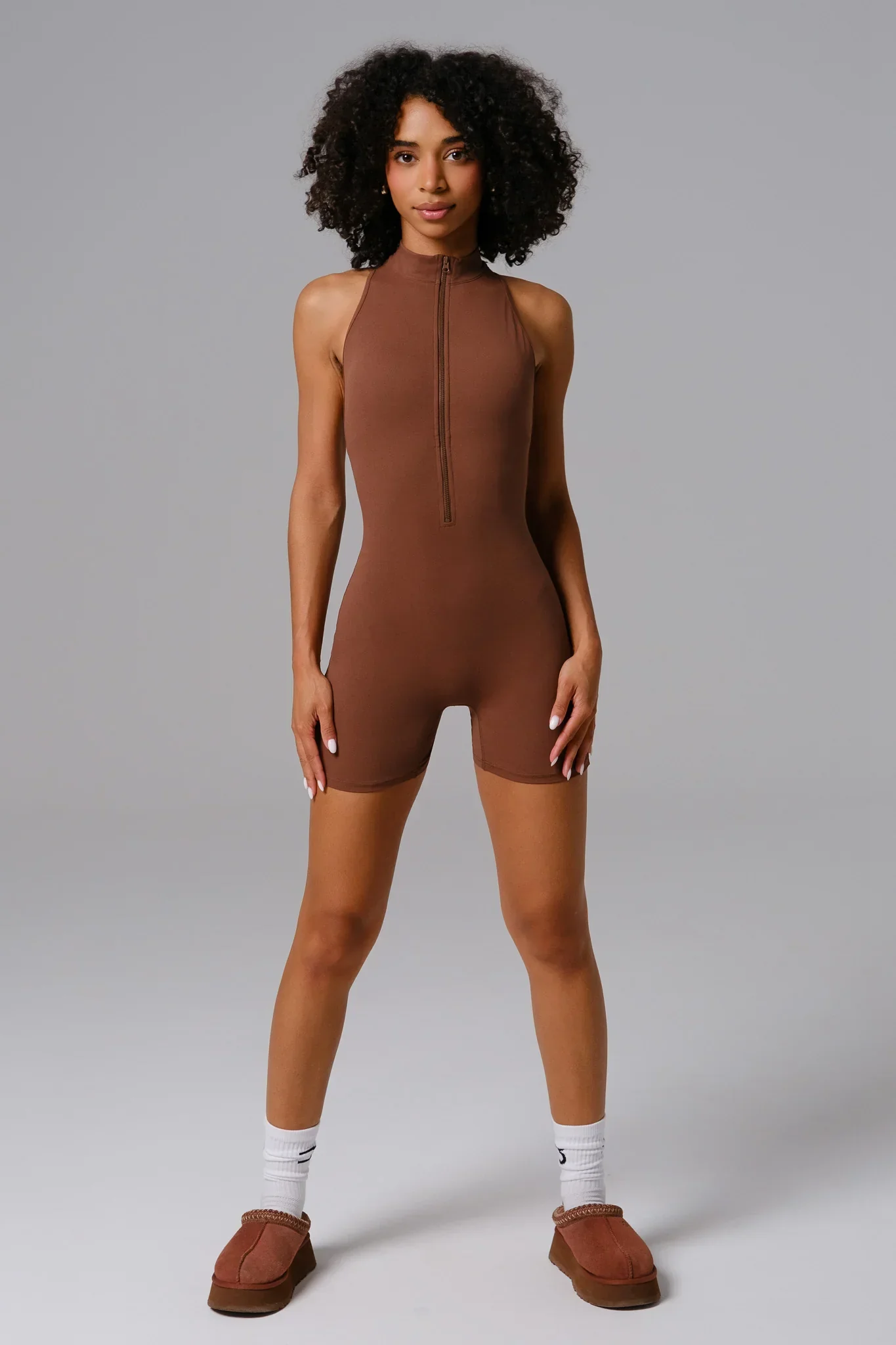 Milana Jumpsuit - Mocha - Image 4
