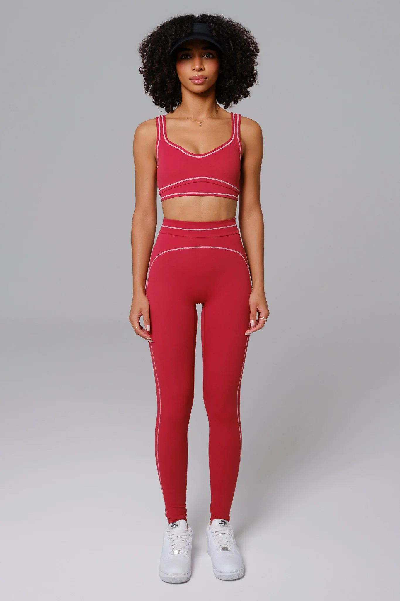 Nadine Leggings - Cherry Red - Image 6