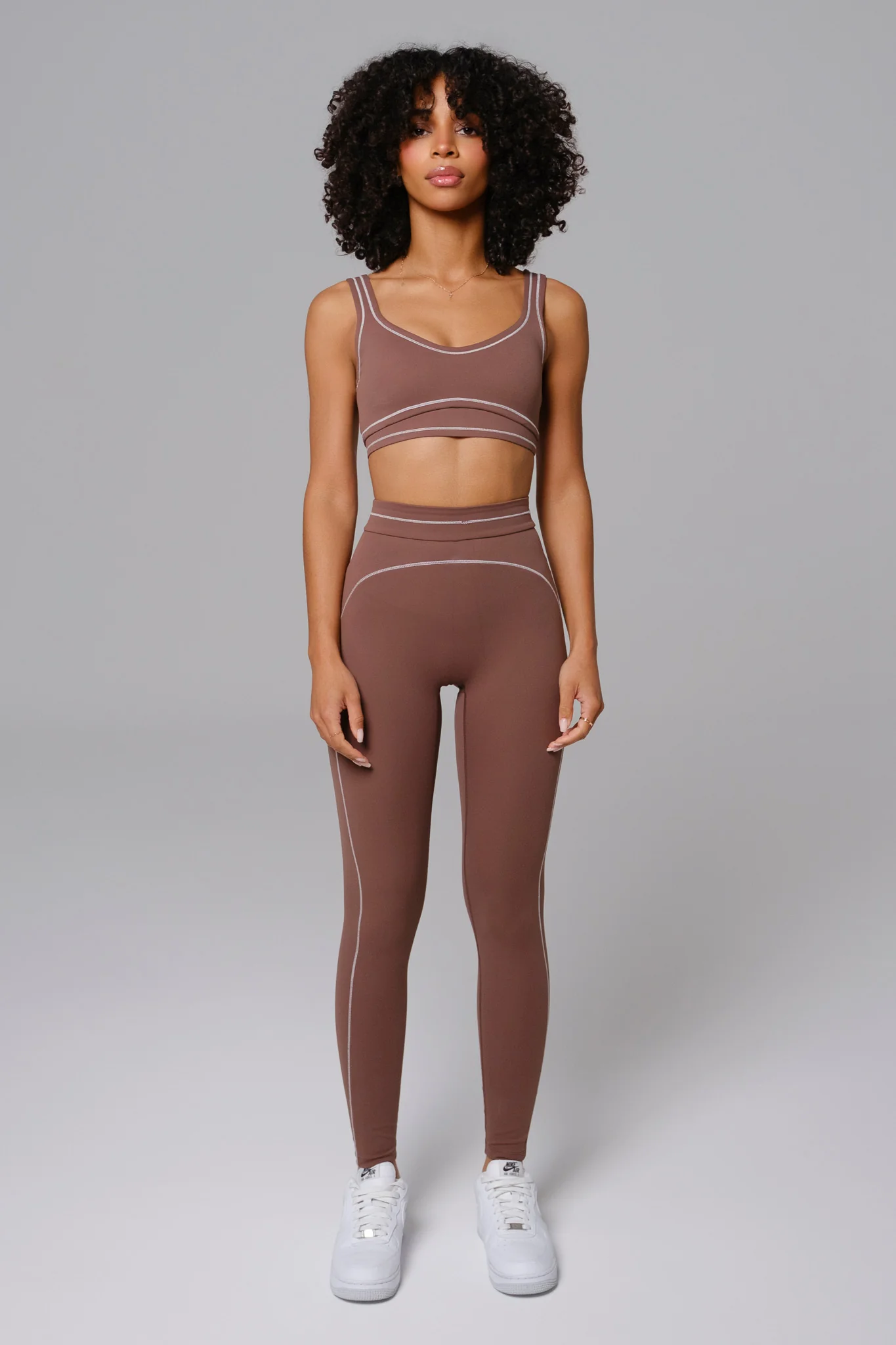 Nadine Leggings - Soft Chestnut - Image 4