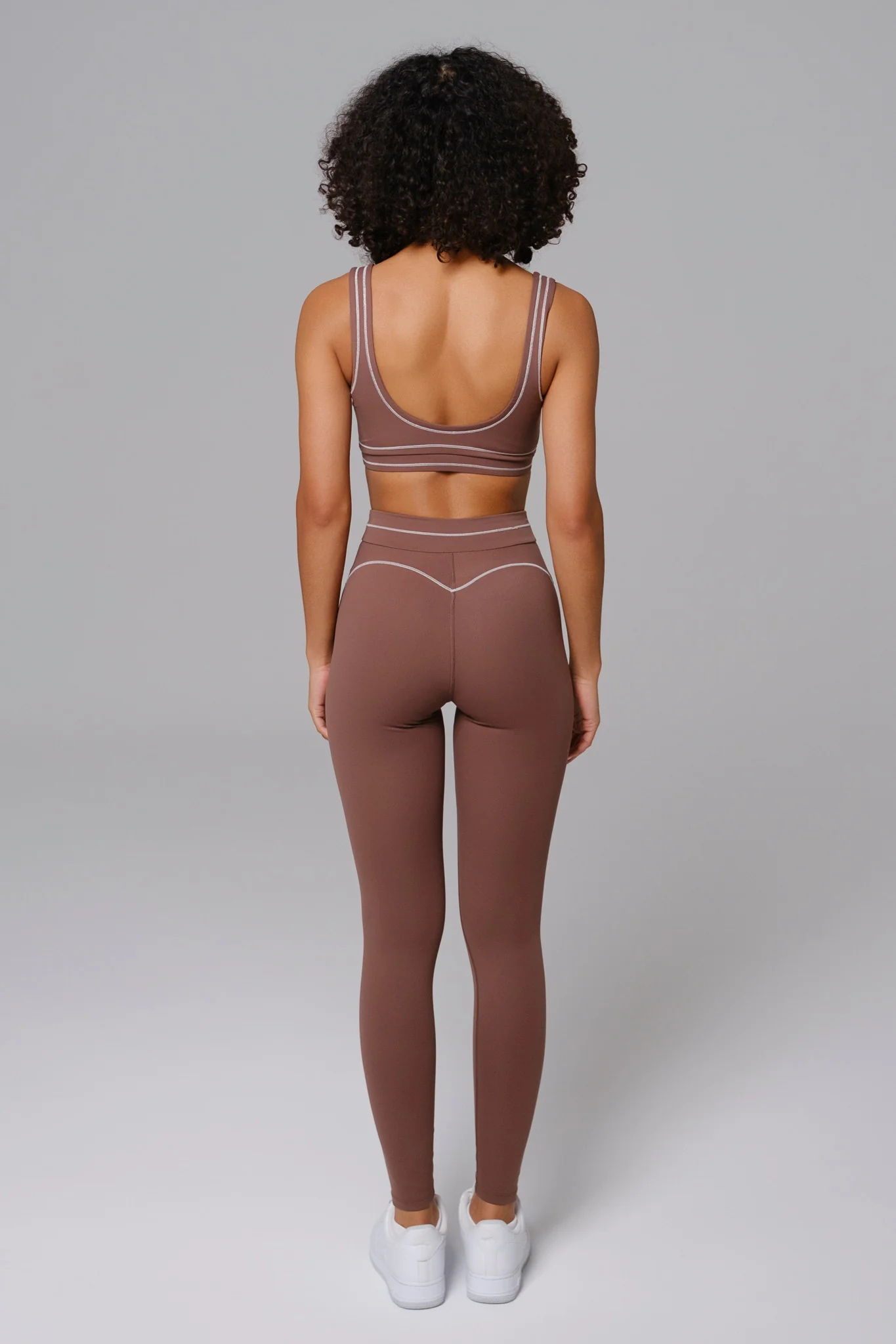 Nadine Leggings - Soft Chestnut - Image 3