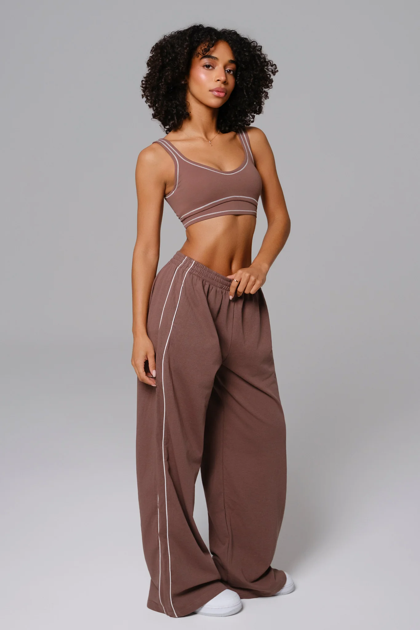 Nadine Sweatpants - Soft Chestnut - Image 6