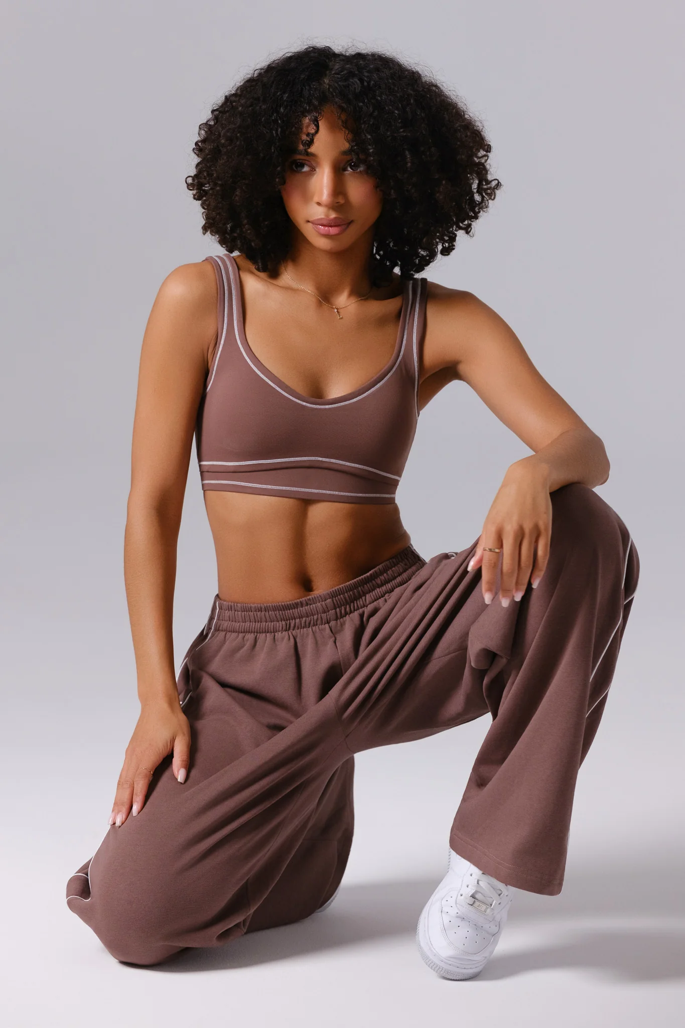 Nadine Sweatpants - Soft Chestnut - Image 3