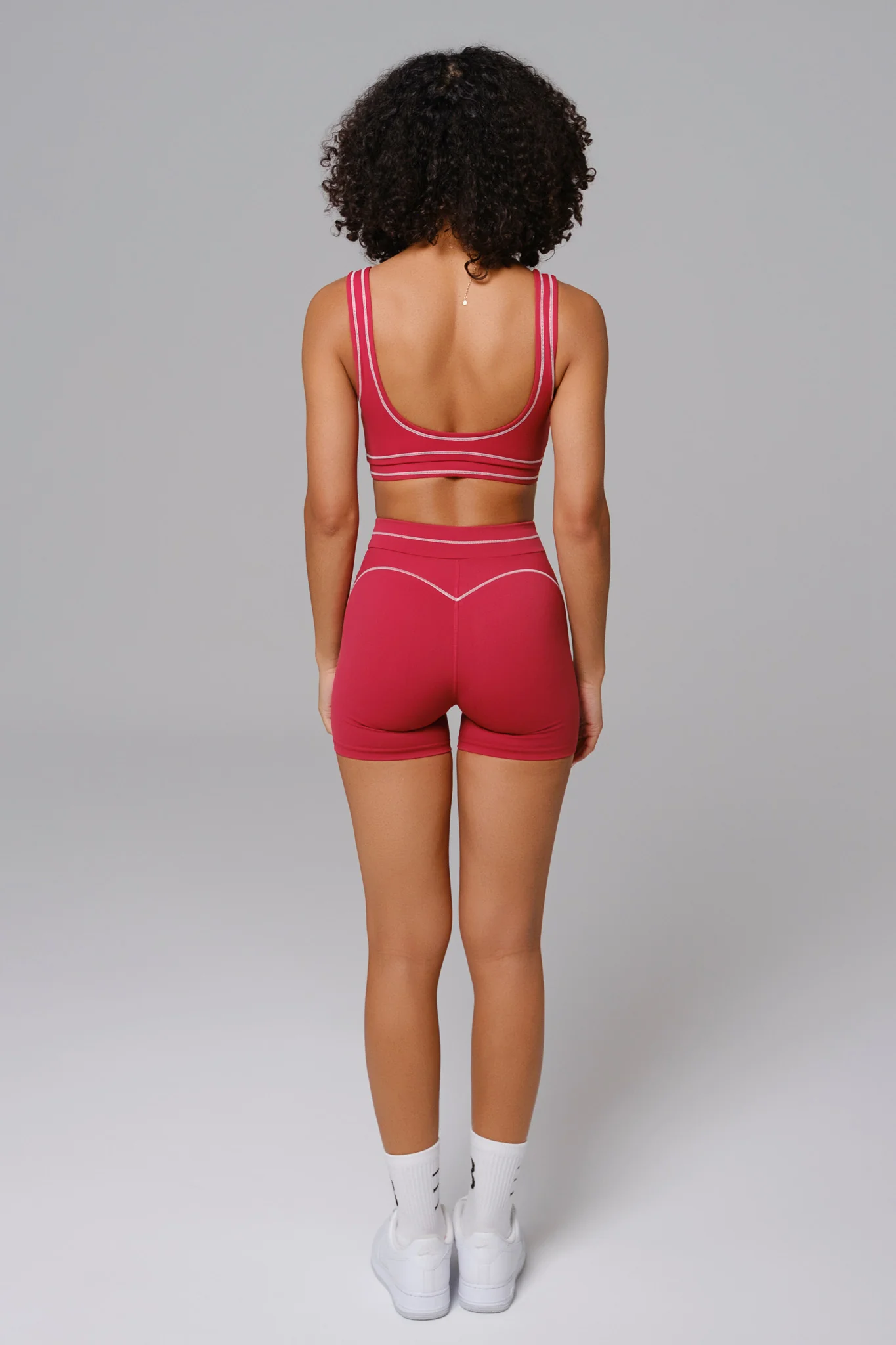 Nadine Shorts - Cherry Red - Image 4
