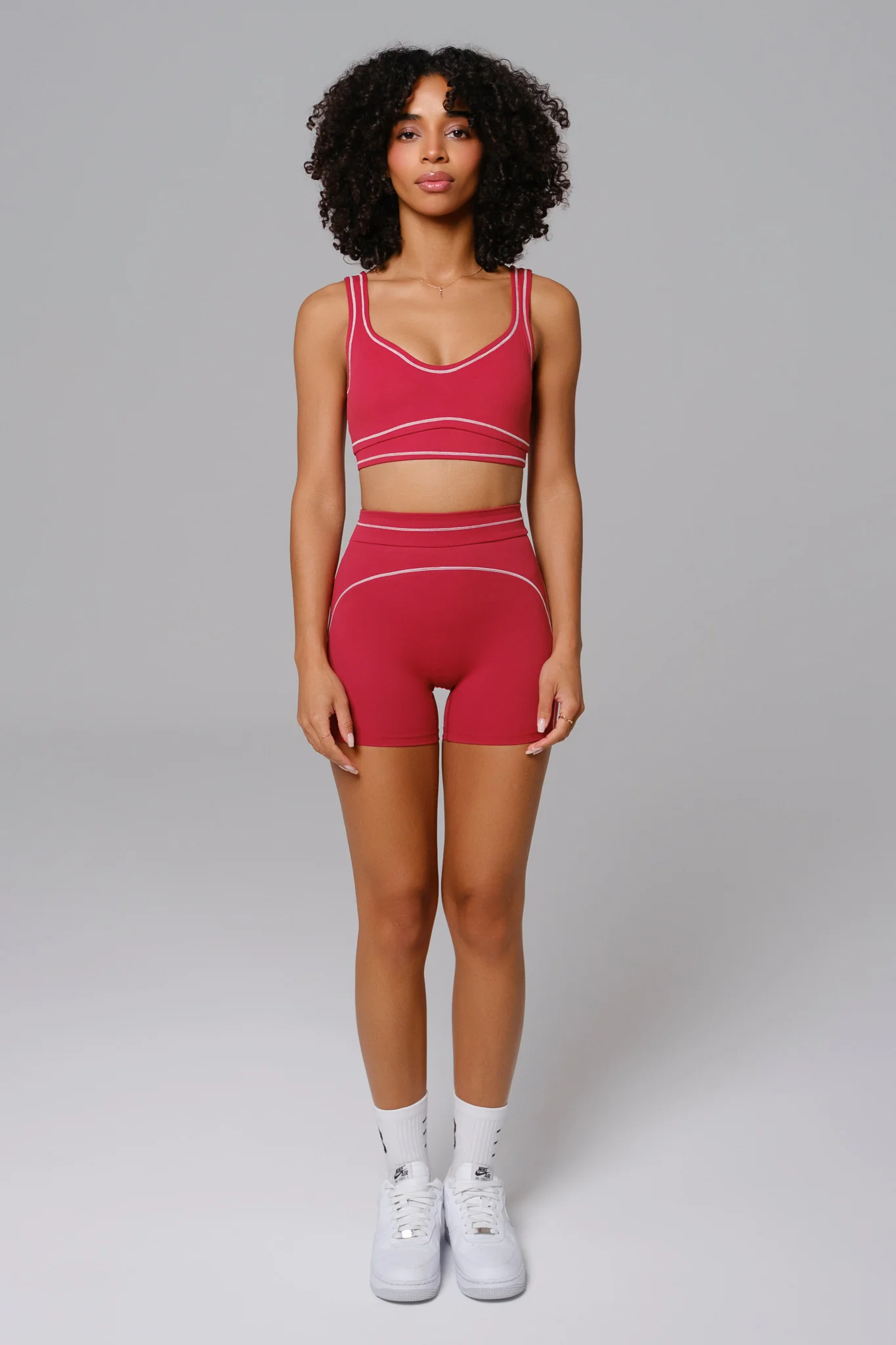 Nadine Shorts - Cherry Red - Image 6