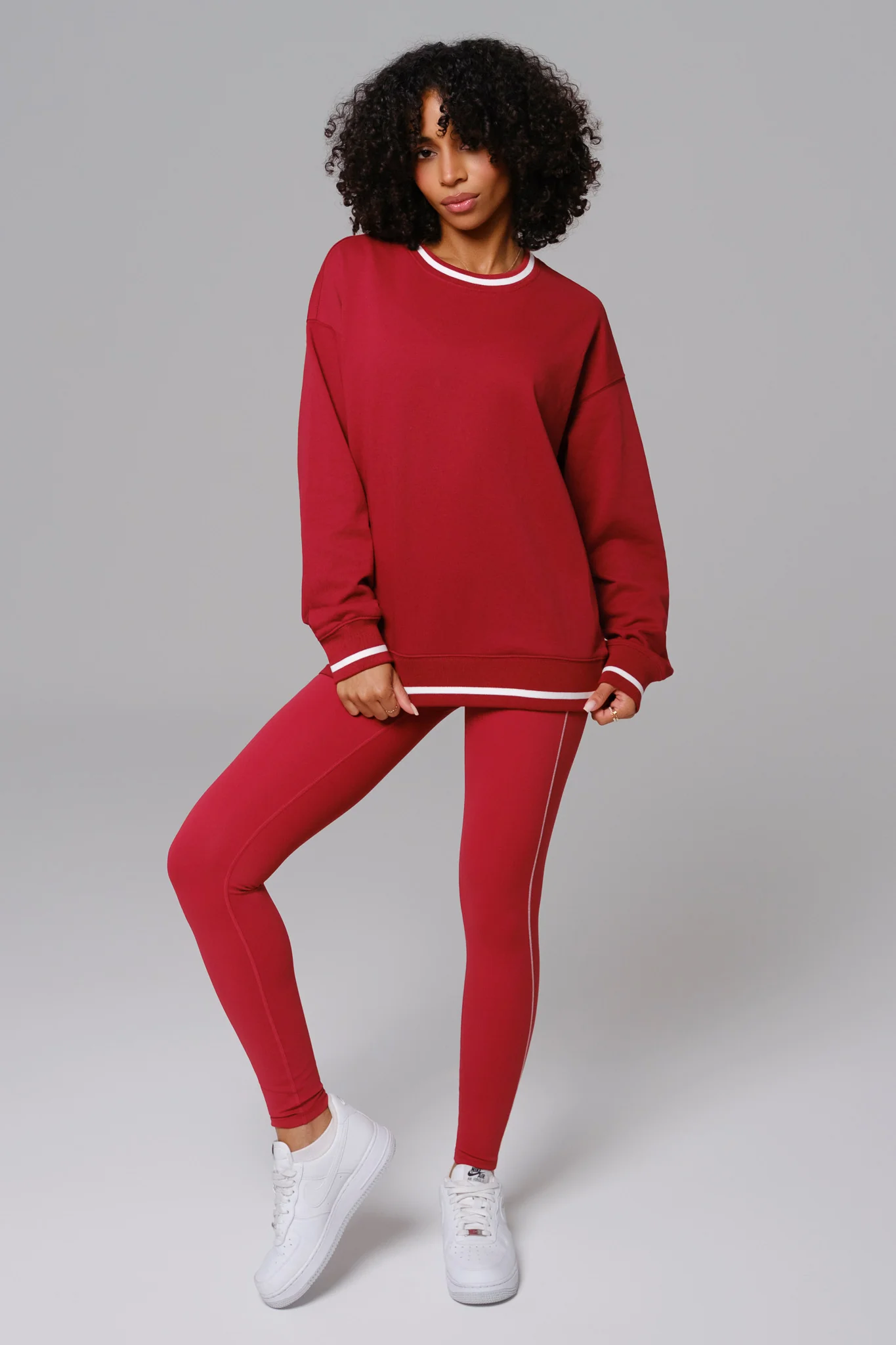 Nadine Leggings - Cherry Red - Image 5