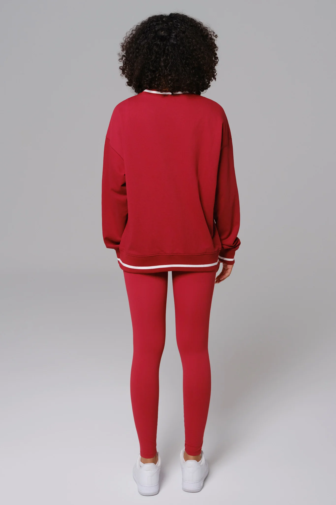 Nadine Sweatshirt - Cherry Red (FINAL SALE) - Image 6