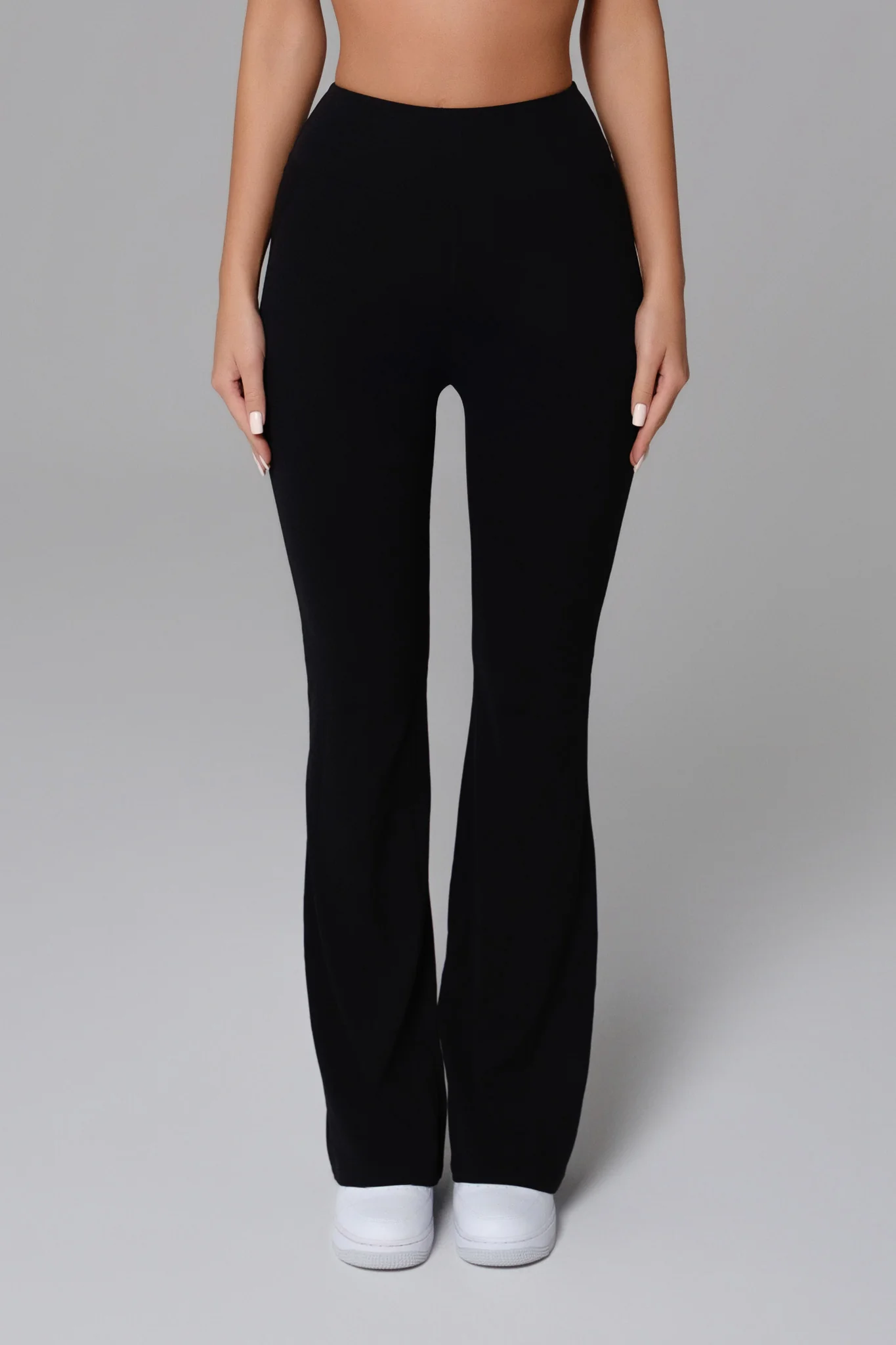 Nicole Flare Leggings - Black - Image 2