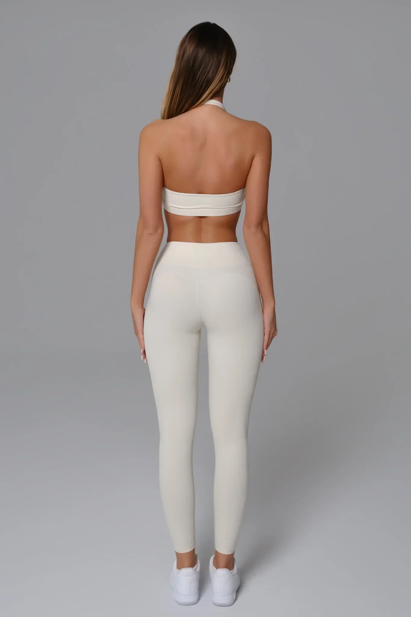 Nicole Leggings - Oatmilk - Image 6
