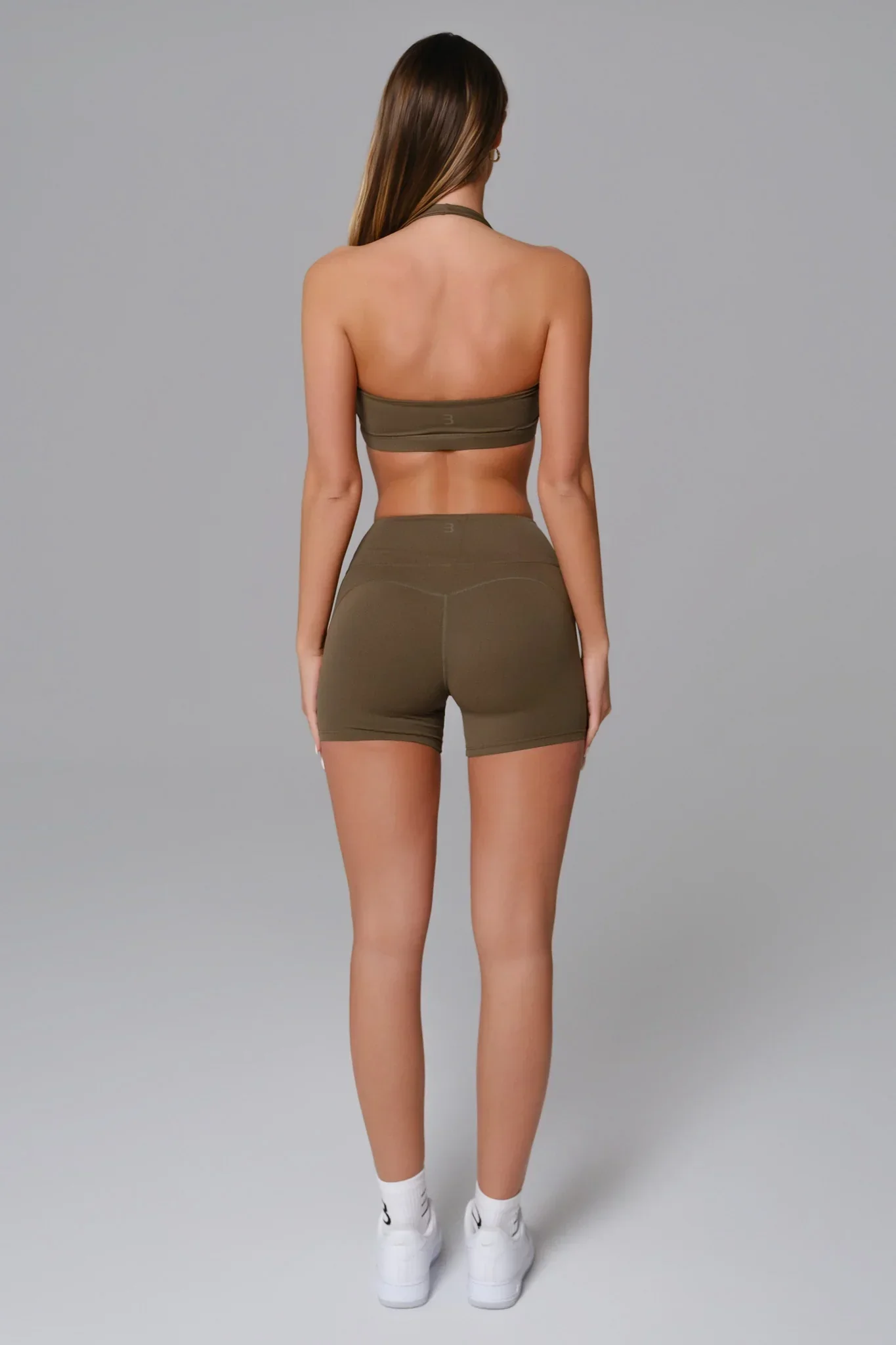 Nicole Halter Sports Bra - Sagewood (FINAL SALE) - Image 6