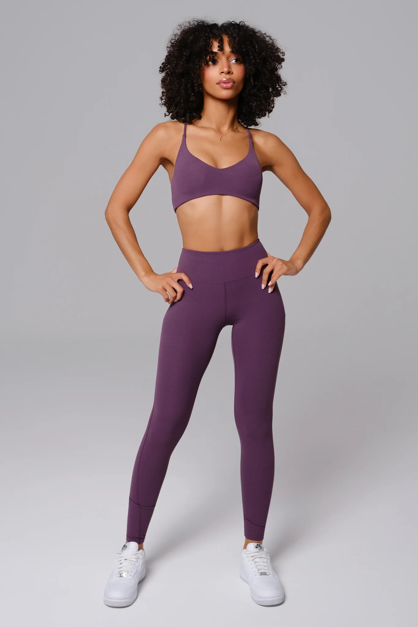 Nicole Leggings - Aubergine (FINAL SALE) - Image 3