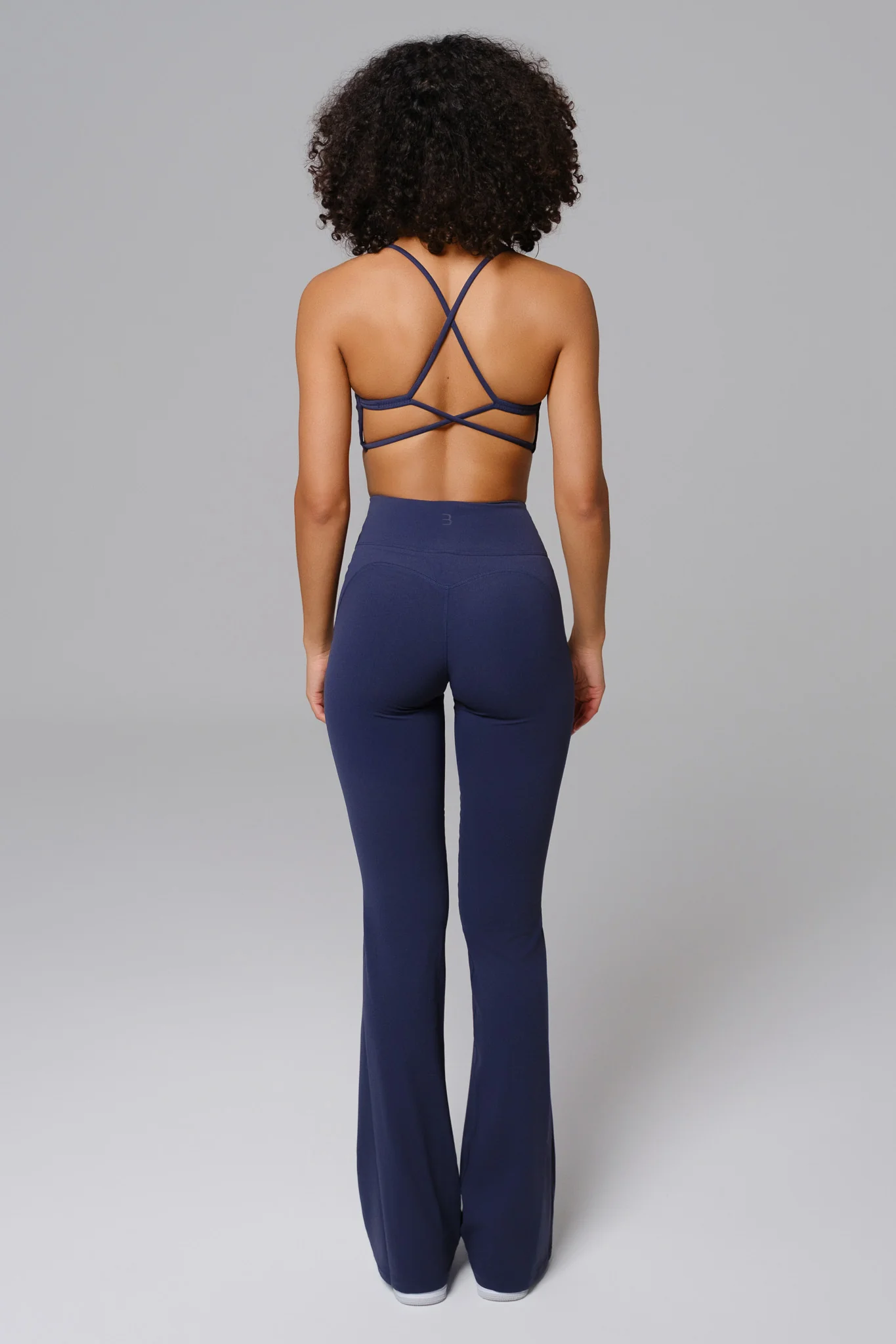 Nicole Flare Leggings - Obsidian Blue (FINAL SALE) - Image 4