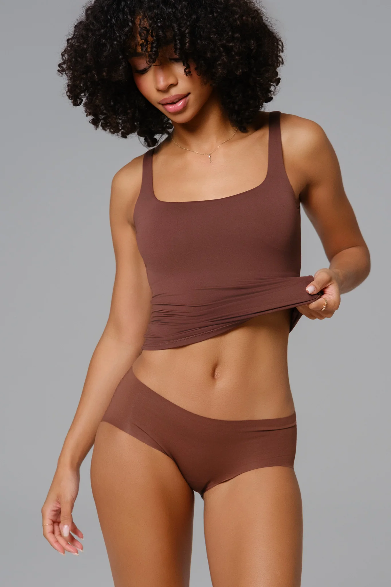 Seamless Briefs - Cocoa - Image 4