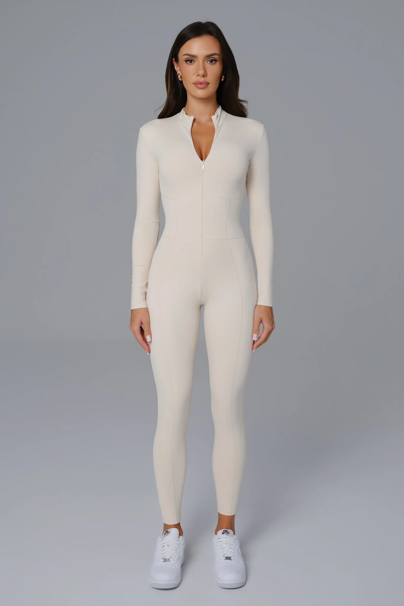Sienna Winter Jumpsuit - Almond - Image 4
