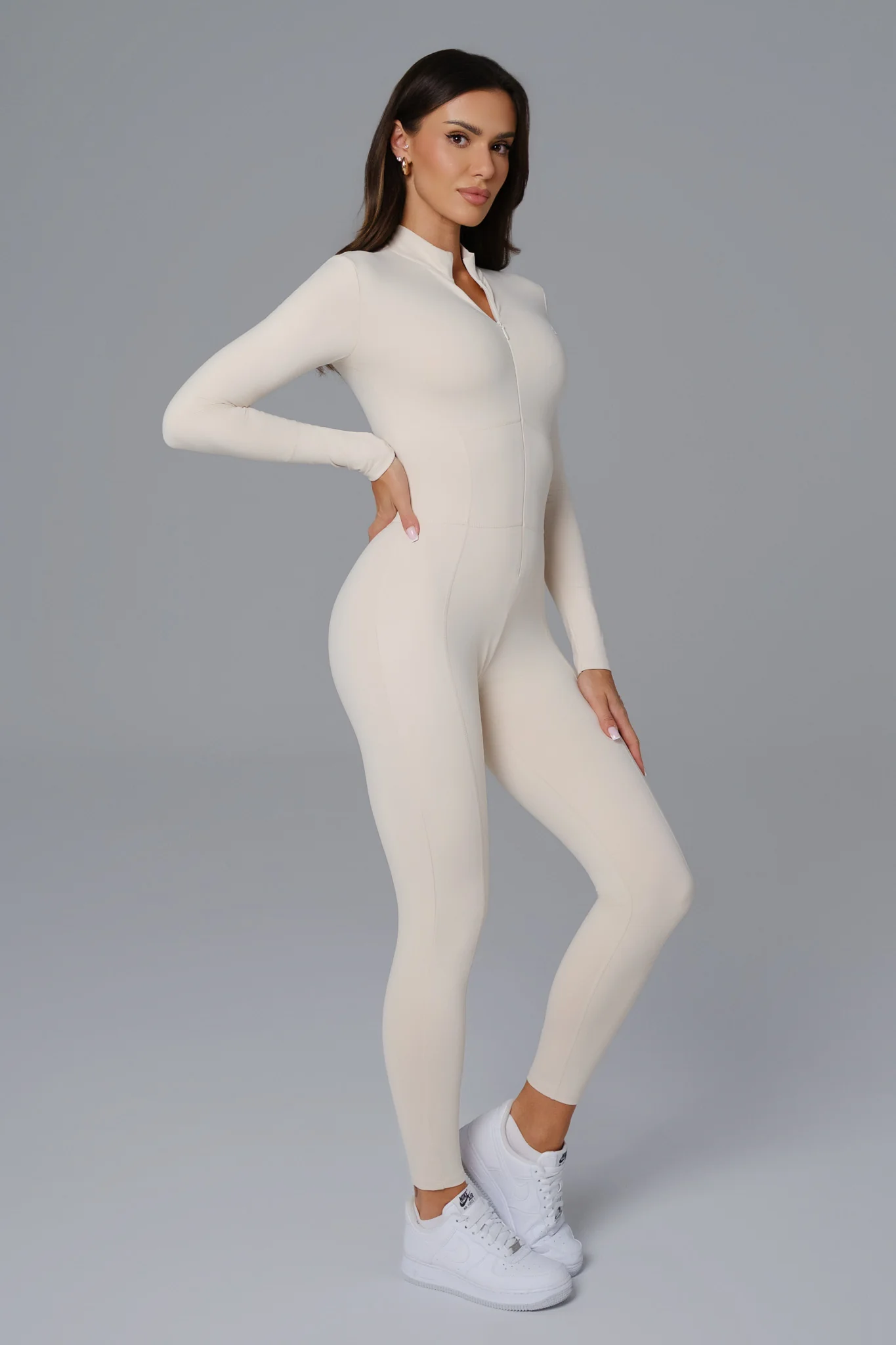 Sienna Winter Jumpsuit - Almond - Image 5