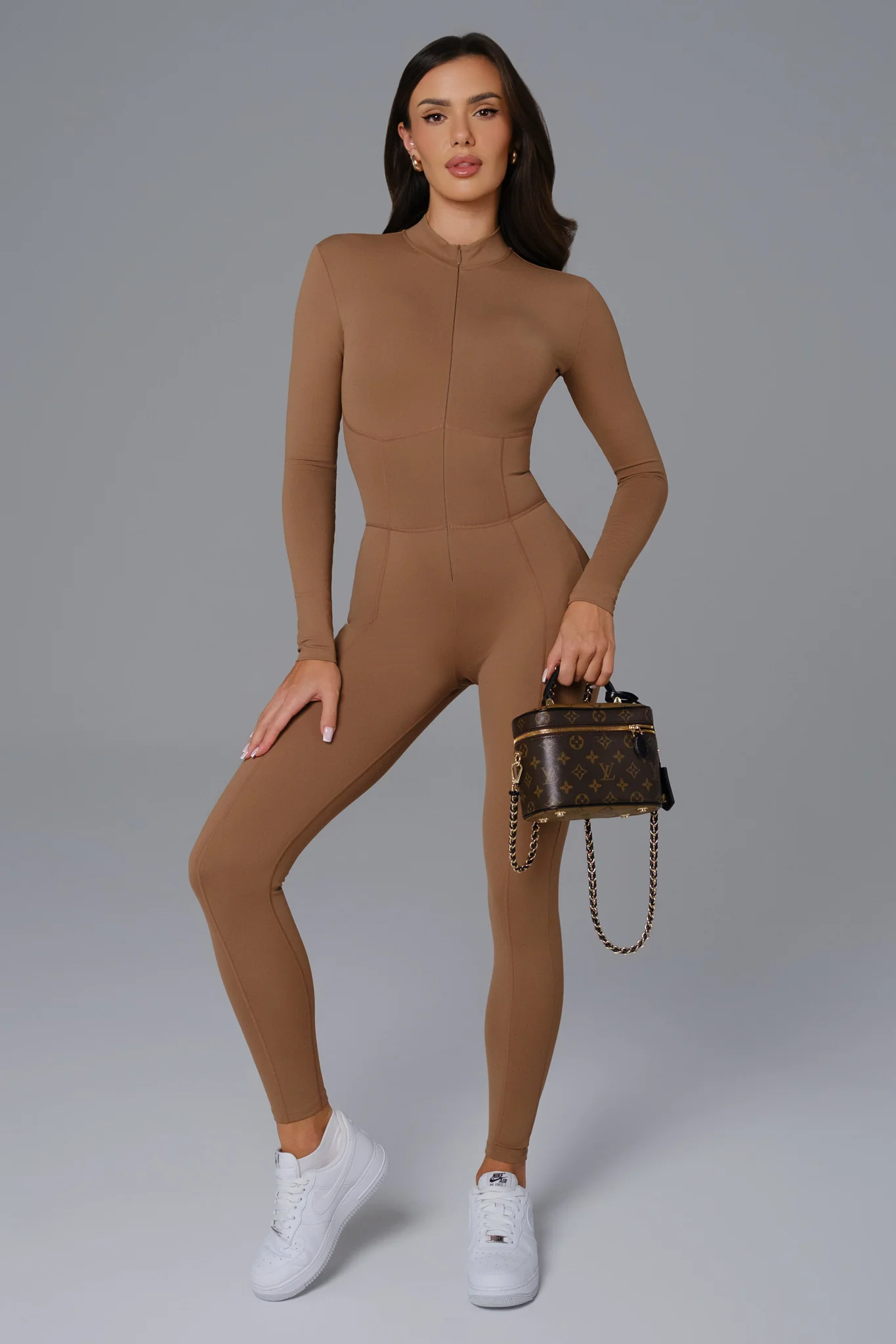 Sienna Winter Jumpsuit - Desert Tan (FINAL SALE) - Image 4