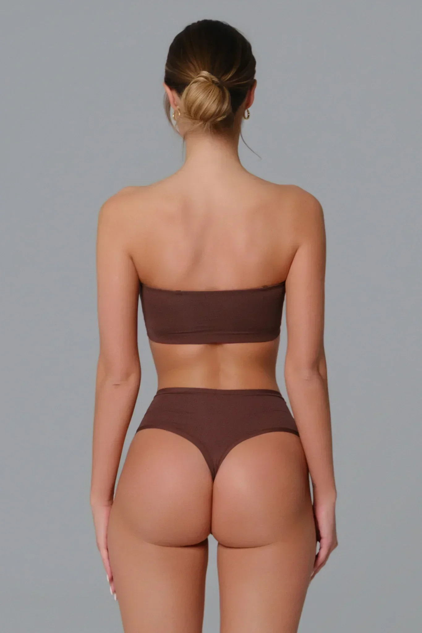 Smooth Bandeau - Mocha - Image 2
