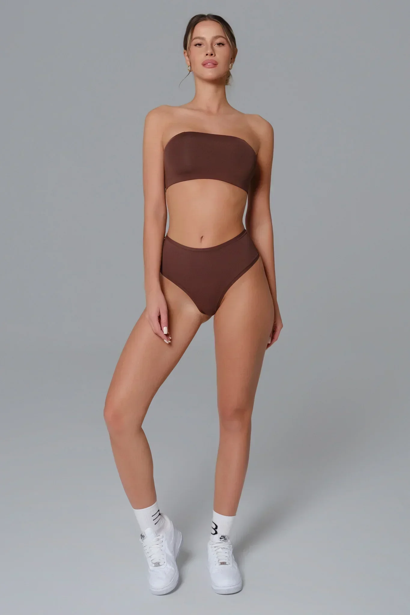Smooth Bandeau - Mocha - Image 3