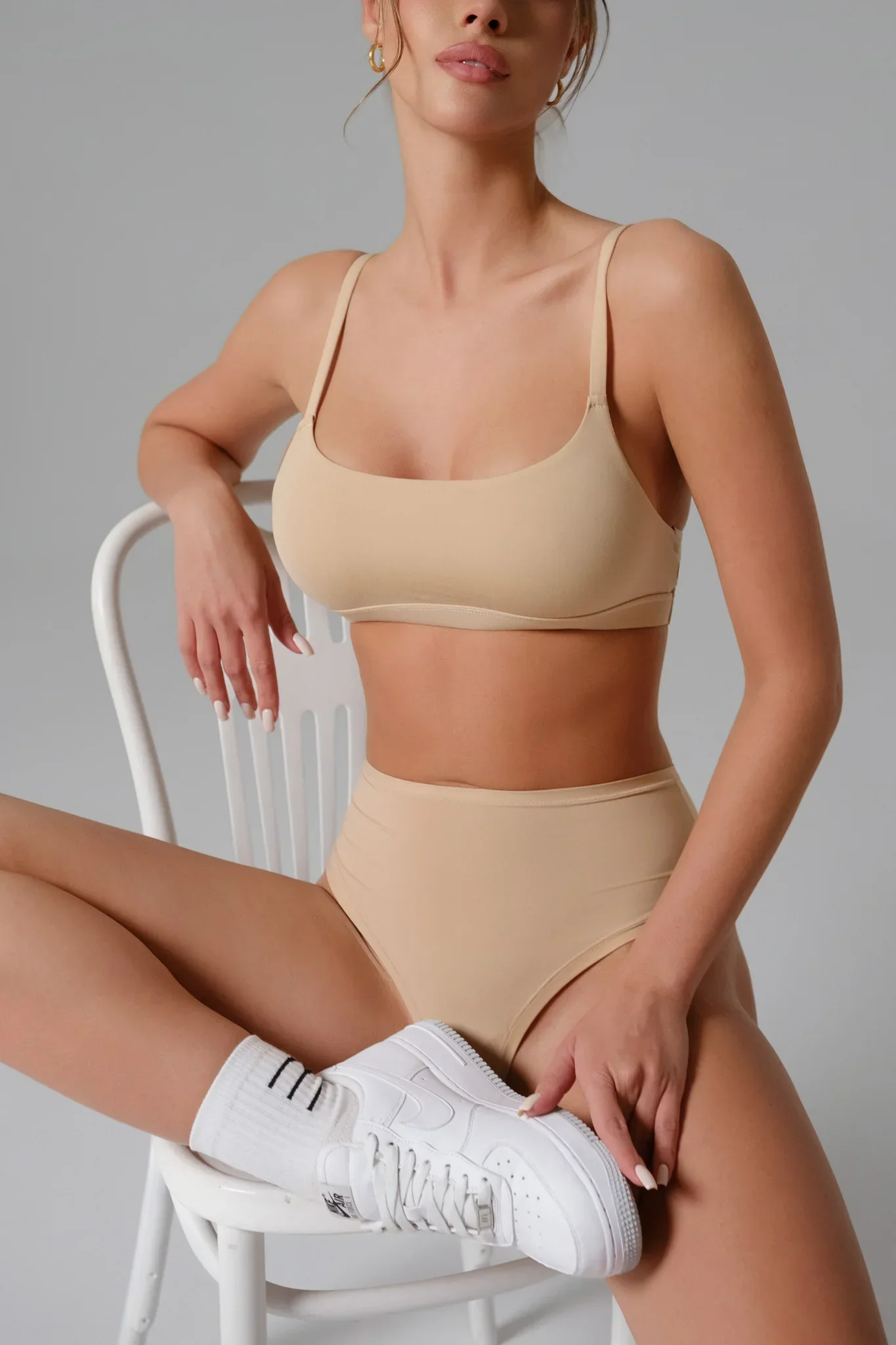 Smooth Scoop Bralette - Honey - Image 3