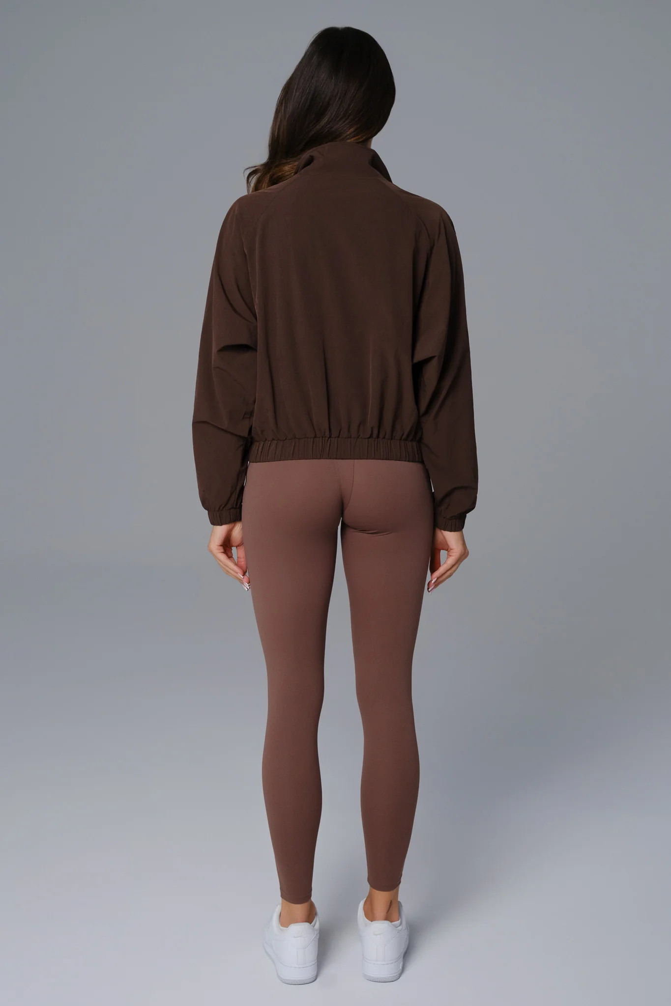 Solana Windbreaker Jacket - Russet Brown (FINAL SALE) - Image 5