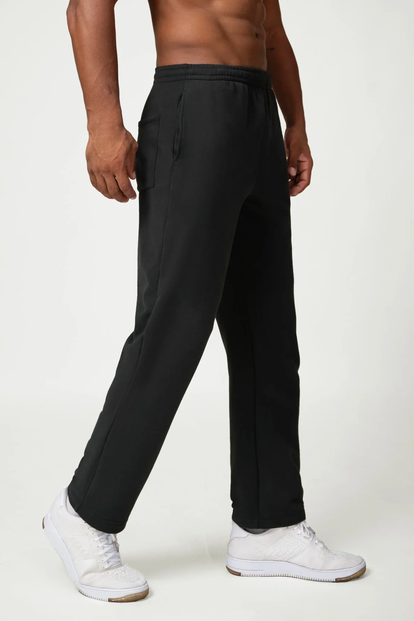 SportFlex Sweatpants - Black (FINAL SALE) - Image 3