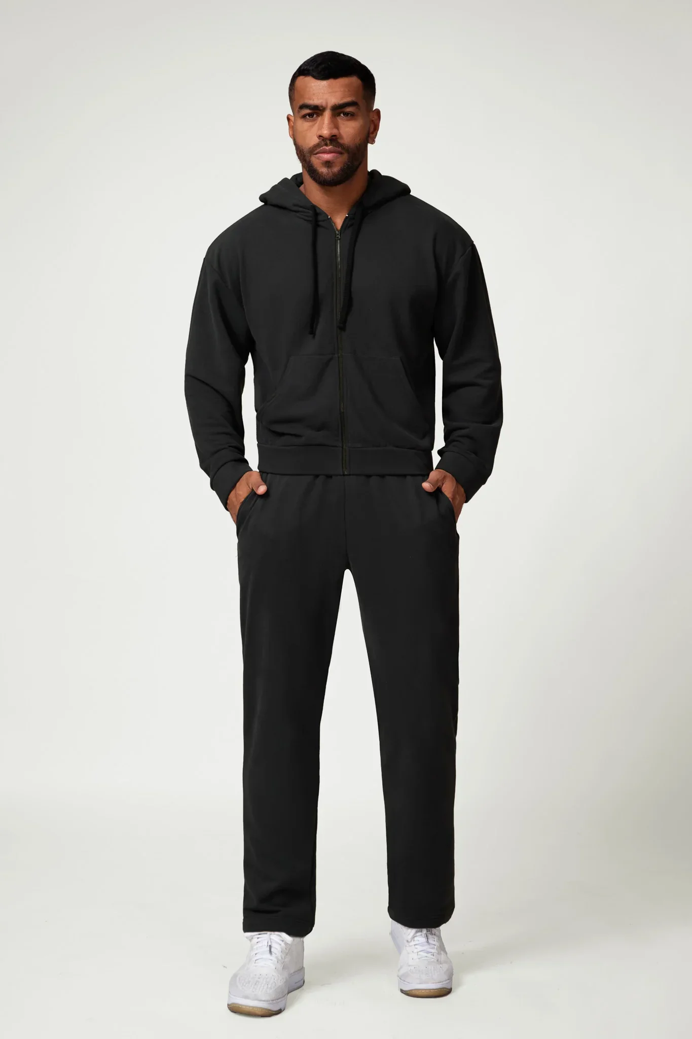 SportFlex Sweatshirt - Black (FINAL SALE) - Image 4