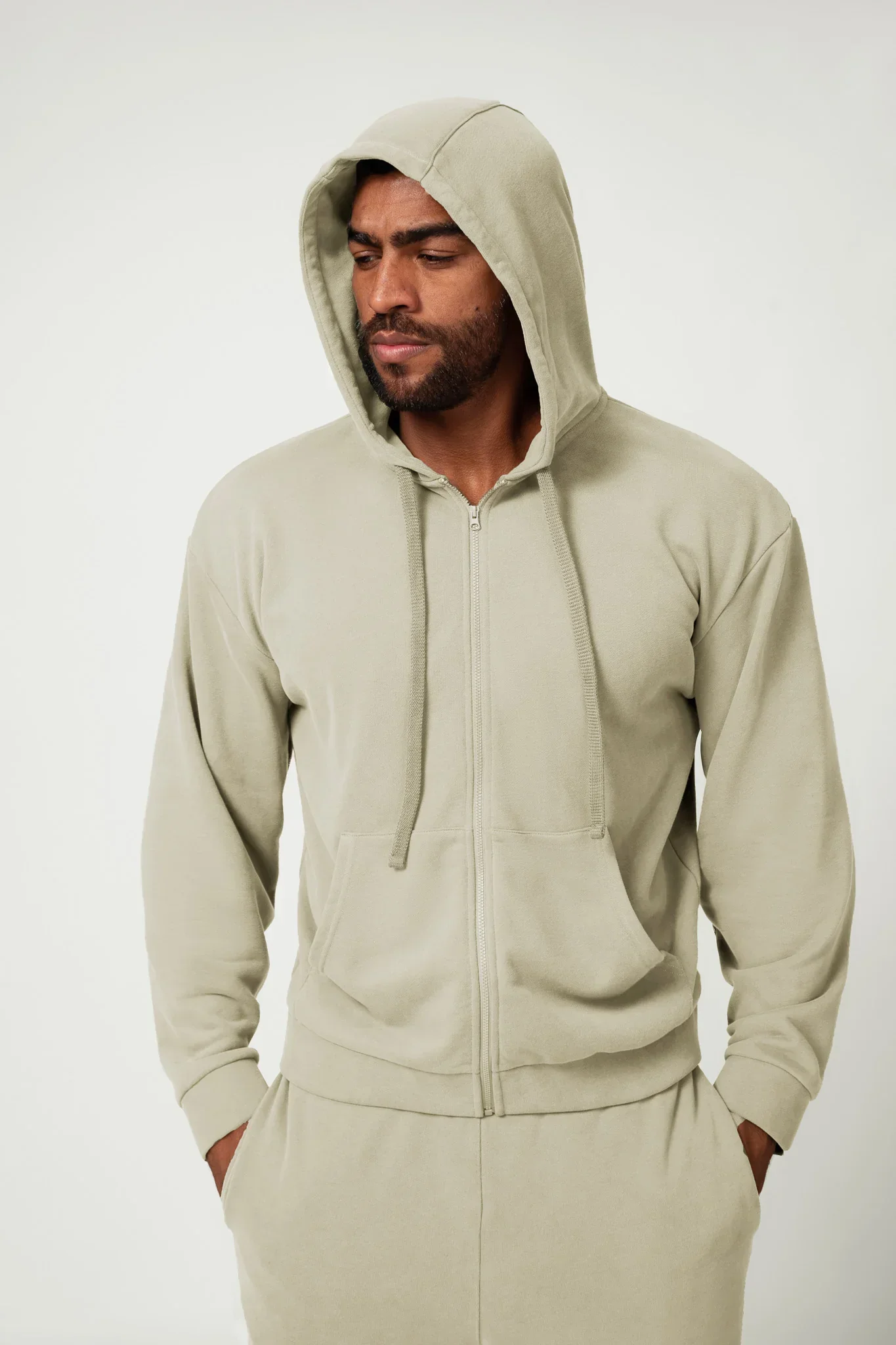 SportFlex Sweatshirt - Cream (FINAL SALE) - Image 4
