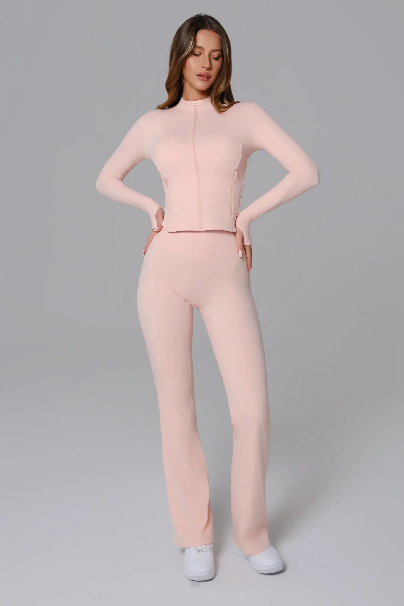 Stacey Jacket - Peach - Image 6