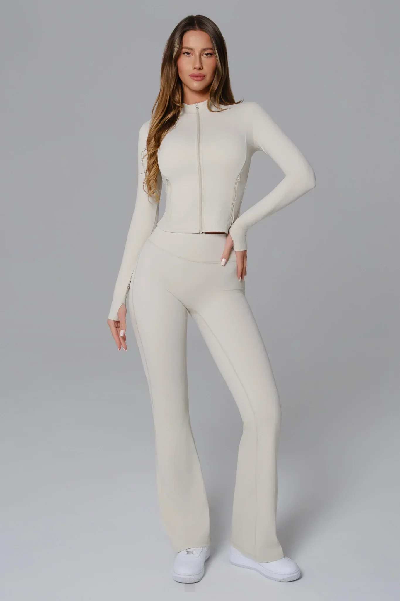 Stacey Jacket - Ivory Clay - Image 6