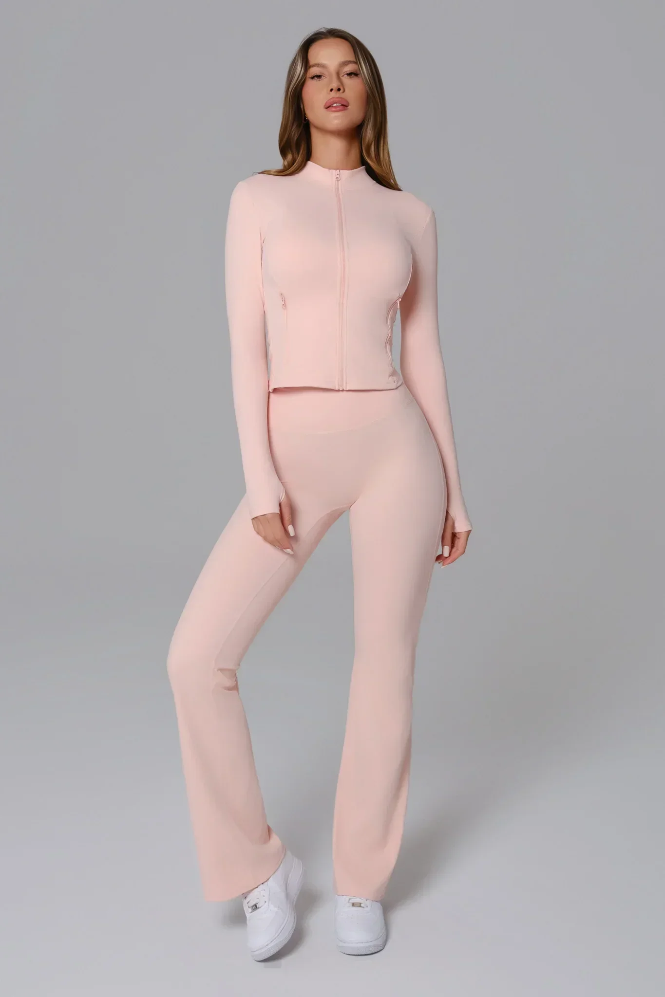 Stacey Jacket - Peach - Image 3