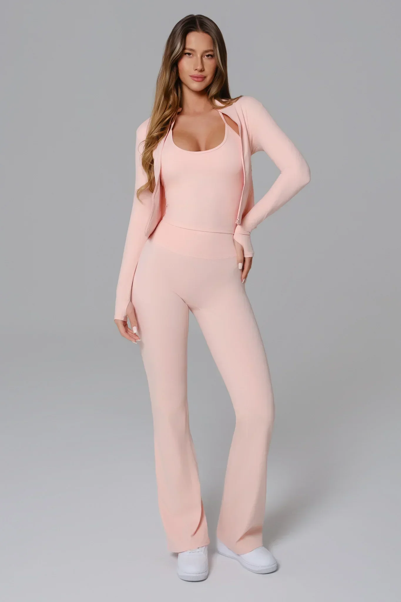 Stacey Jacket - Peach - Image 7