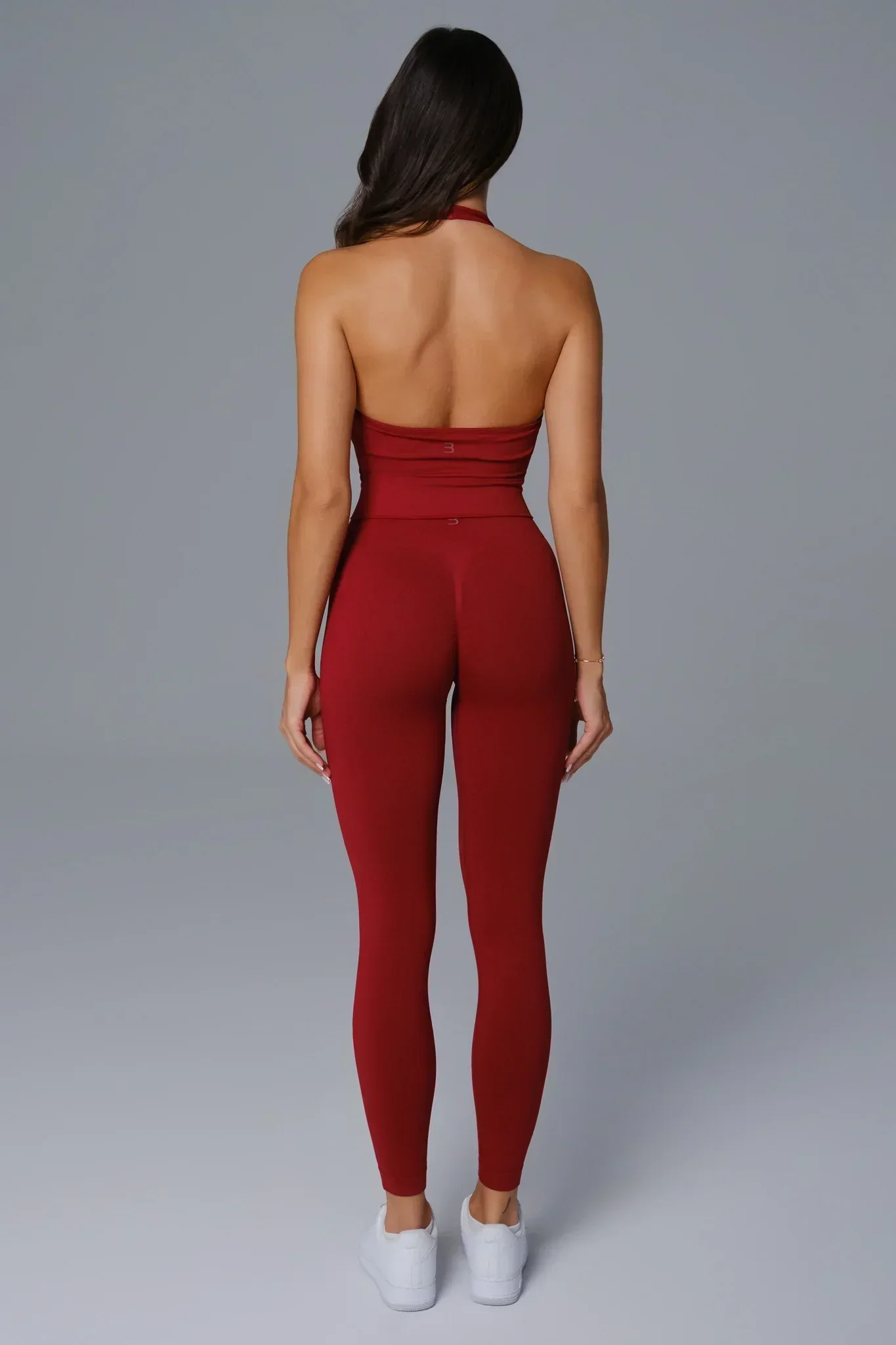 Stella Halter Top - Maroon - Image 4