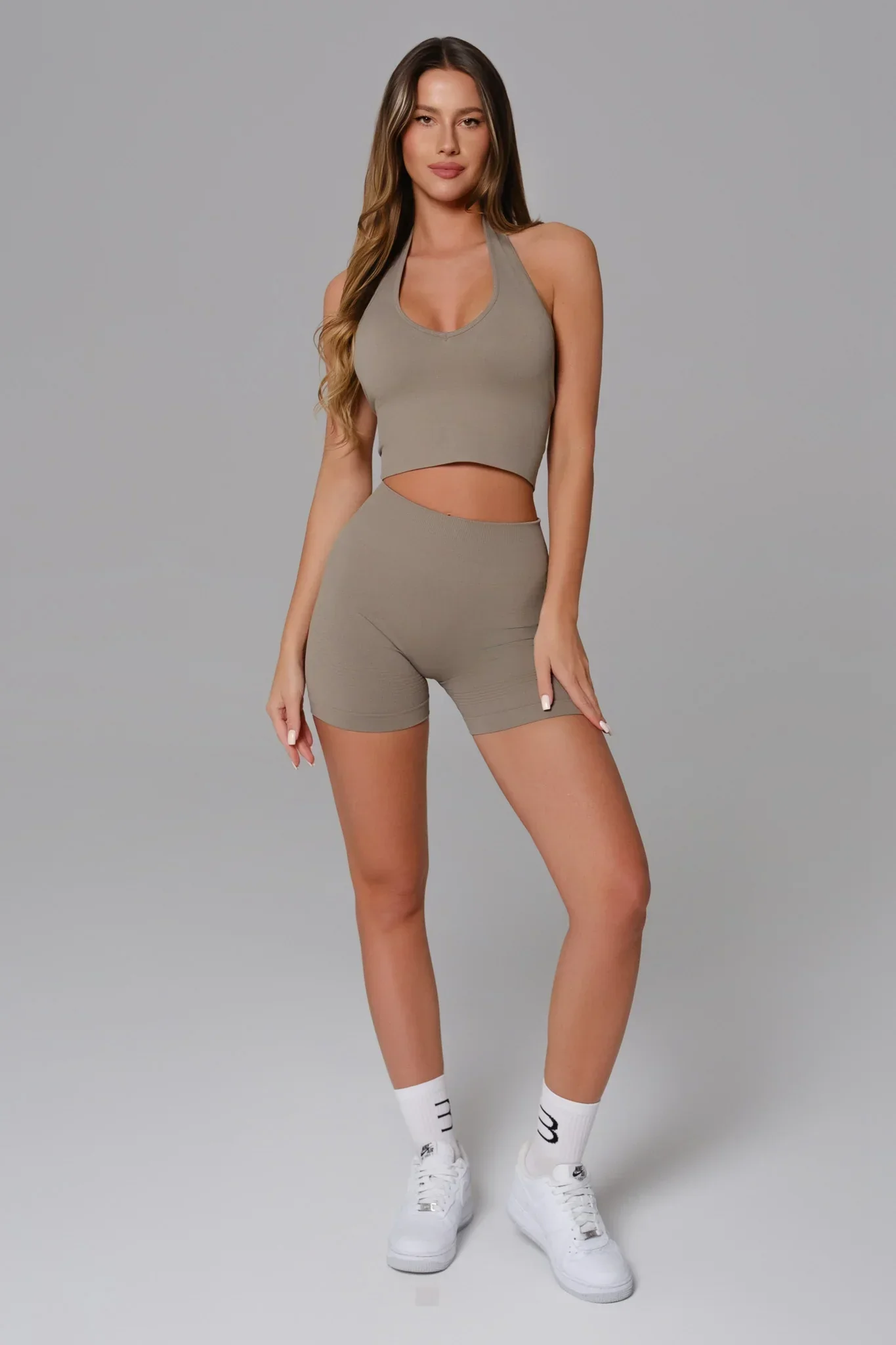 Stella Shorts - Grullo Brown - Image 7